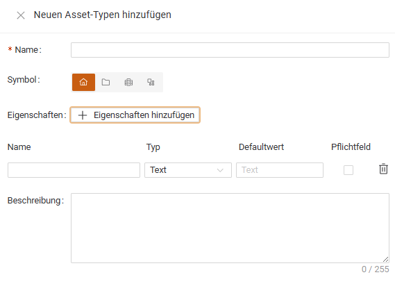 New Asset Type