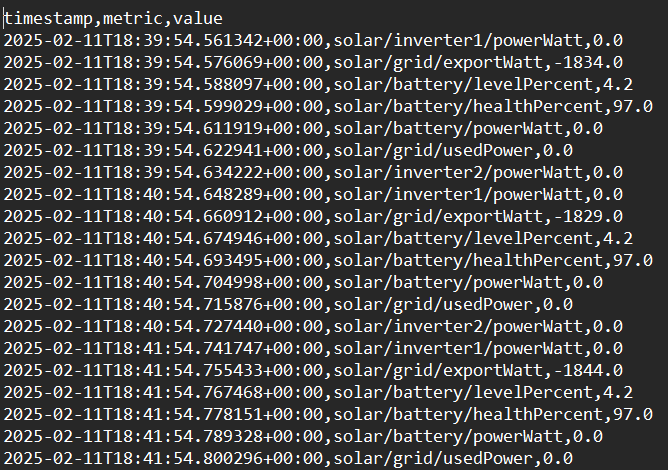 CSV Import Beispiel