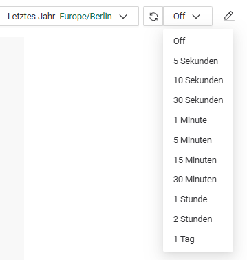 Edit Dashboard Settings